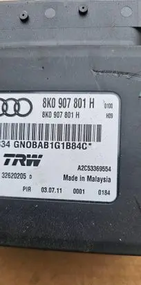 Audi RS5 Hand brake control module 8K0907801H