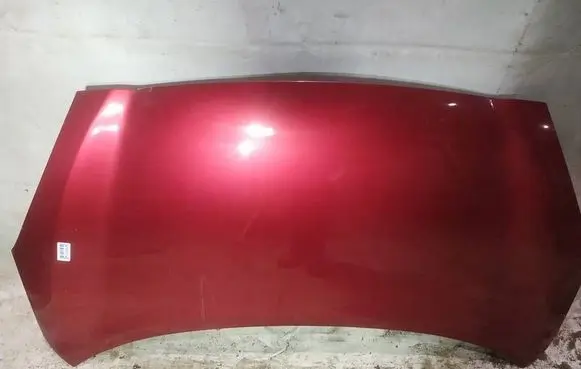 Nissan Micra Engine bonnet/hood raudonas