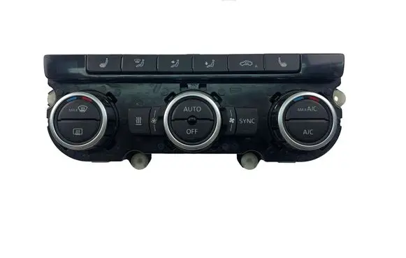 Volkswagen PASSAT B7 Interior fan control switch 3AA907044BD
