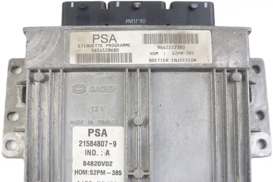 Citroen C2 Engine control unit/module 9654528680 9642222380 S2PM385