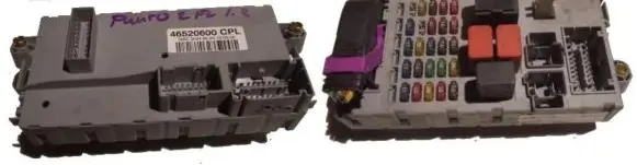 Fiat Punto (188) Fuse box set