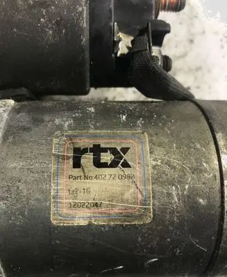 Opel Insignia A Starter motor 402720982