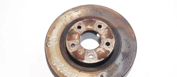 Nissan Qashqai Front brake disc ventiliuojamas