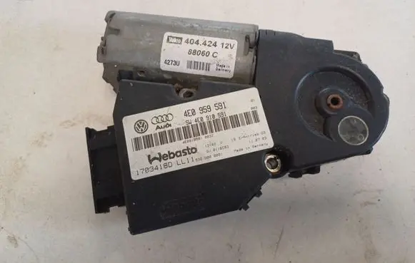 Audi A8 S8 D3 4E Sunroof motor/actuator 4E0910591 4E0595591 404424