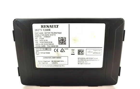 Renault Espace V (RFC) GPS navigation control unit/module 282751208R