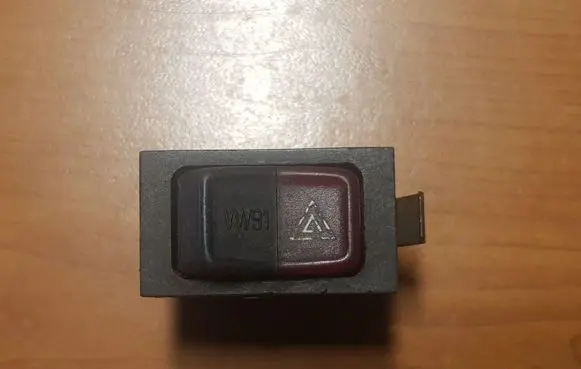 Volkswagen Golf I Hazard light switch 161953235B