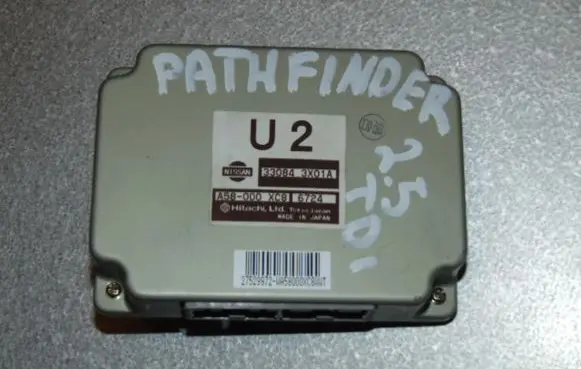 Nissan Pathfinder R51 Gearbox control unit/module 330843x01a
