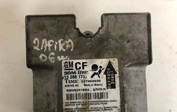 Opel Zafira B Airbag control unit/module 327963935 13288173 404745A3