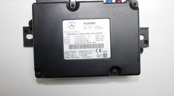 Mercedes-Benz E C207 W207 Other control units/modules A2059007123