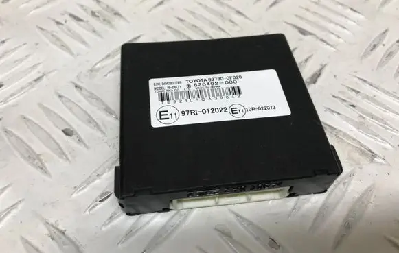 Toyota Corolla Verso E121 Immobilizer control unit/module 897800F020