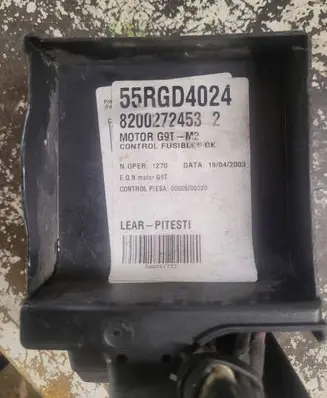 Renault Espace - Grand espace IV Fuse box set 8200272453 55RGD4024