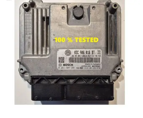 Volkswagen Jetta VI Engine control unit/module 03C906016BT 0261S07201 03C907309F