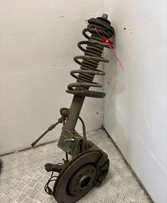Citroen C4 II Front shock absorber with coil spring