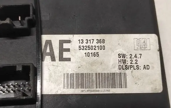 Opel Insignia A Light module LCM 13317368 532502100 10165