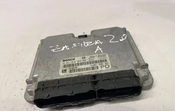 Opel Zafira A Engine control unit/module 24417169 0281010268