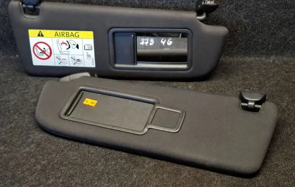 Audi A6 S6 C7 4G Sun visor 4G0857552 4G0857551