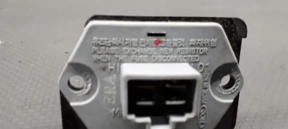Hyundai Sonata DN8 Heater blower motor/fan resistor