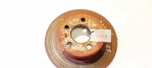 Renault Espace III Rear brake disc neventiliuojamas