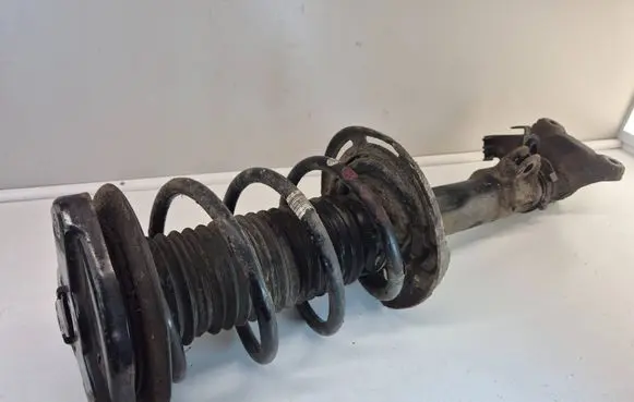 Front shock absorber with coil spring