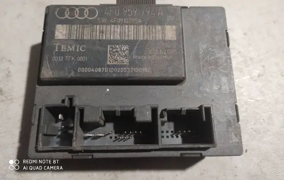 Audi A6 S6 C6 4F Door control unit/module 4F0959794A 4F0910795A 0033TFK0001