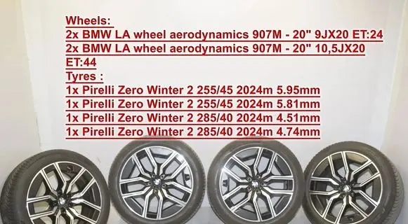 BMW 7 G70 R19 alloy rim 36115A19DE9 36115A19DE8 5A19DE9