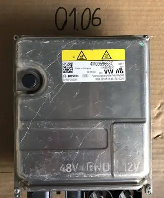 Audi Q7 4M Voltage converter inverter 4M0959663C