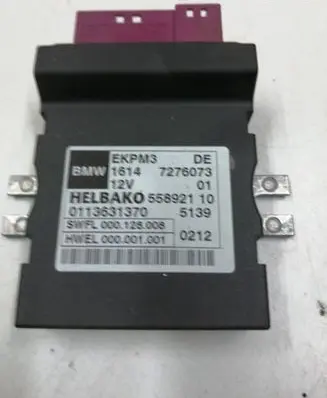 BMW 5 F10 F11 Fuel injection pump control unit/module 7276073 0113631370