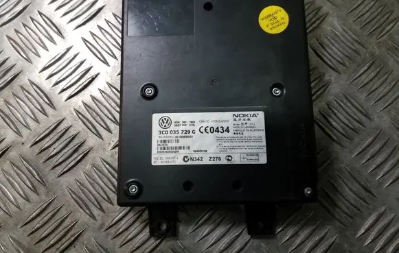 Volkswagen PASSAT B6 Bluetooth control unit module 3C0035729G