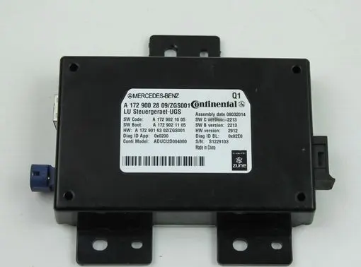 Mercedes-Benz E W212 Cruise control unit/module A1729002809 A1729021005
