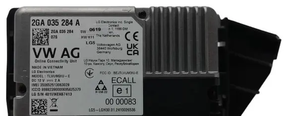 Seat Ateca Central body control module 2GA035284A