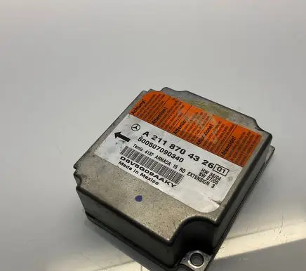 Mercedes-Benz E W211 Airbag control unit/module A2118704326 D6V5G09AAKY 500507090340