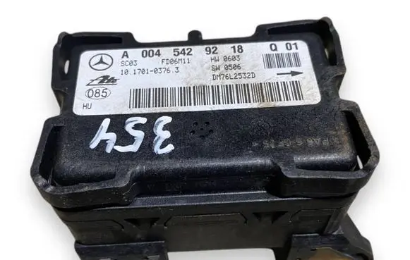 ESP acceleration yaw rate sensor