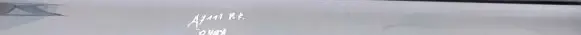 Toyota Avensis Verso Front door glass trim molding 