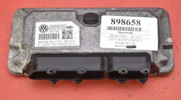 Skoda Fabia Mk2 (5J) Engine control unit/module ECU 03C906024CE