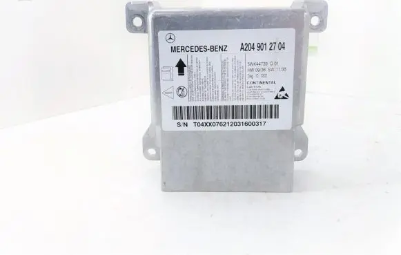 Mercedes-Benz C W204 Airbag control unit/module A2049012704 2049012704