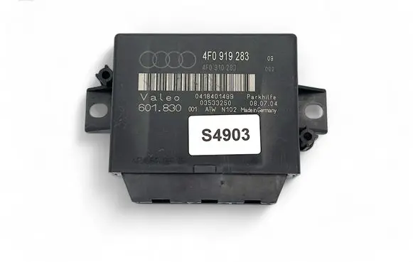 Audi A6 S6 C6 4F Parking PDC control unit/module 4F0919283 601830 4F0910283