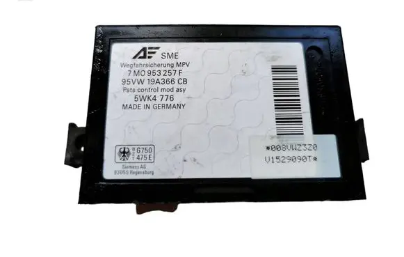 Volkswagen PASSAT B7 Immobilizer control unit/module 7MO953257F 5WK4776