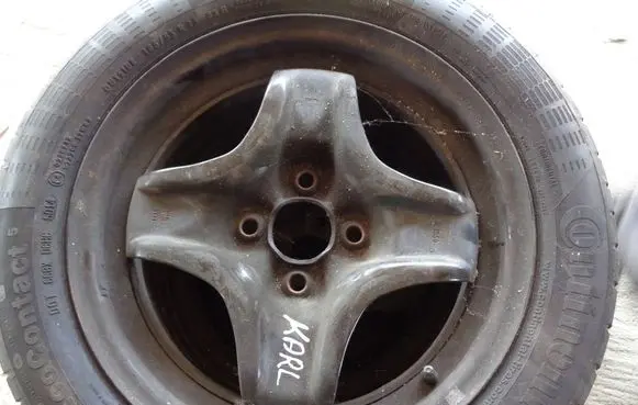 Opel Karl R15 steel rim 