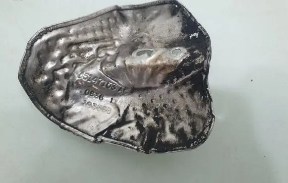 Heat shield in engine bay