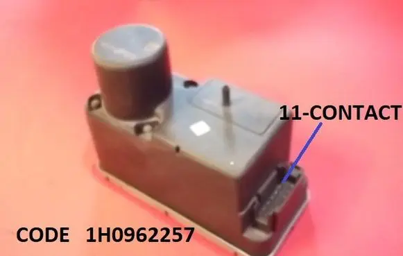 Volkswagen Polo III 6N 6N2 6NF Central locking vacuum pump 1H0962257