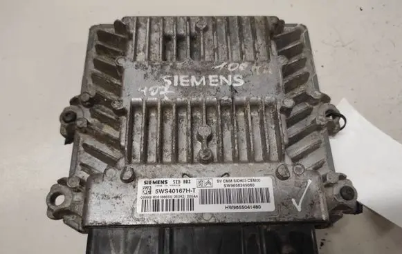 Peugeot 407 Engine control unit/module 5WS40167HT SW9658345080 HW9655041480