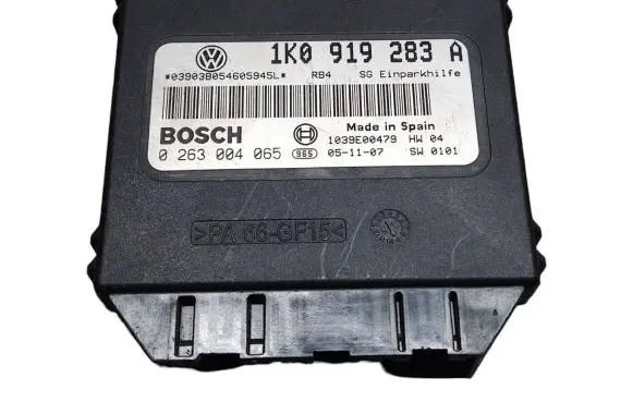 Volkswagen Golf V Parking PDC control unit/module 1K0919283A 1039E00479 0263004065