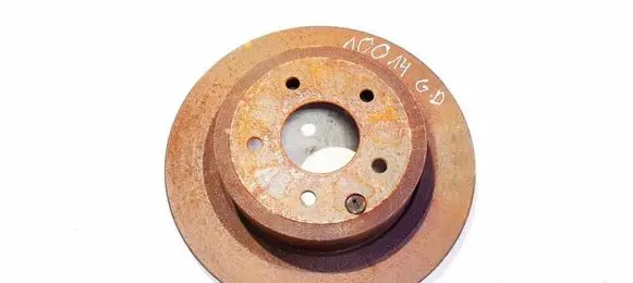Nissan Leaf I (ZE0) Rear brake disc ventiliuojamas
