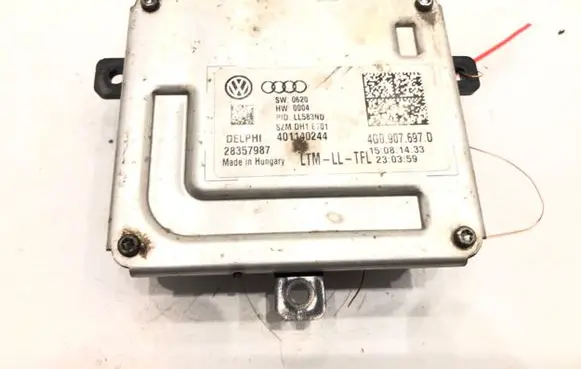 Skoda Octavia Mk3 (5E) Other control units/modules 4G0907697D