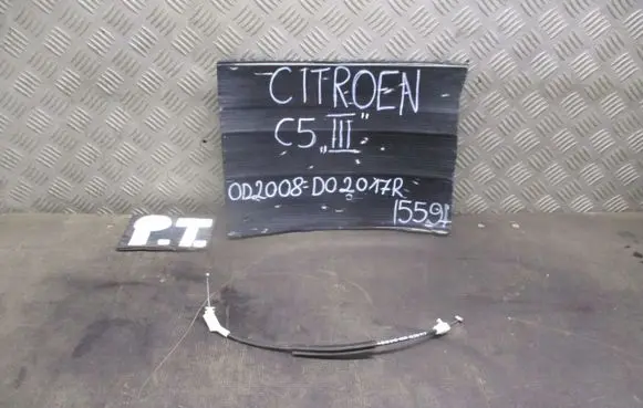 Citroen C5 Loading door cable line 
