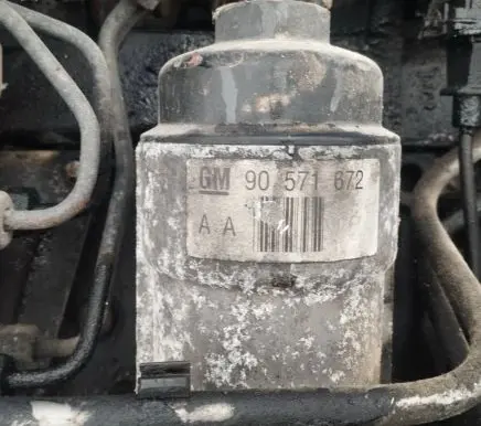 Opel Astra G Oil filter cover 90571672
