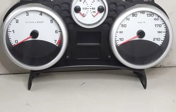 Peugeot 207 Speedometer (instrument cluster) 9666132380 A2C53065547