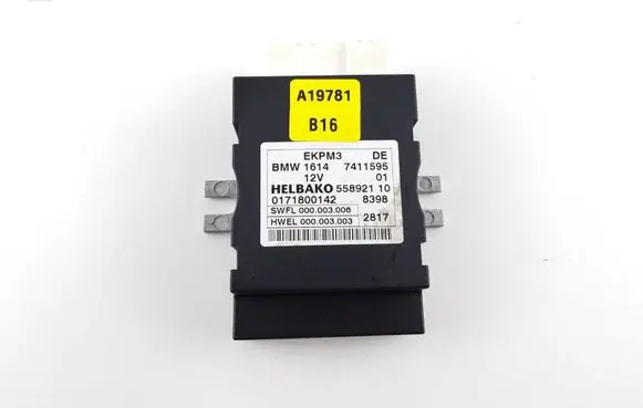 BMW 3 F30 F35 F31 Fuel injection pump control unit/module 7411595 16147411595