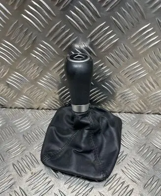 Gear lever shifter trim leather/knob
