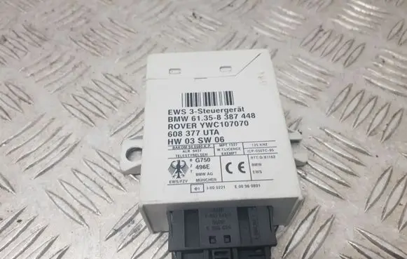 Immobilizer control unit/module
